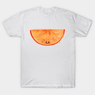 Watercolor Orange - A Cute Orange Slice T-Shirt